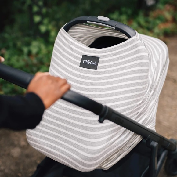 Milk Snob Cover in Heather Stripe - Picture 3 of 5